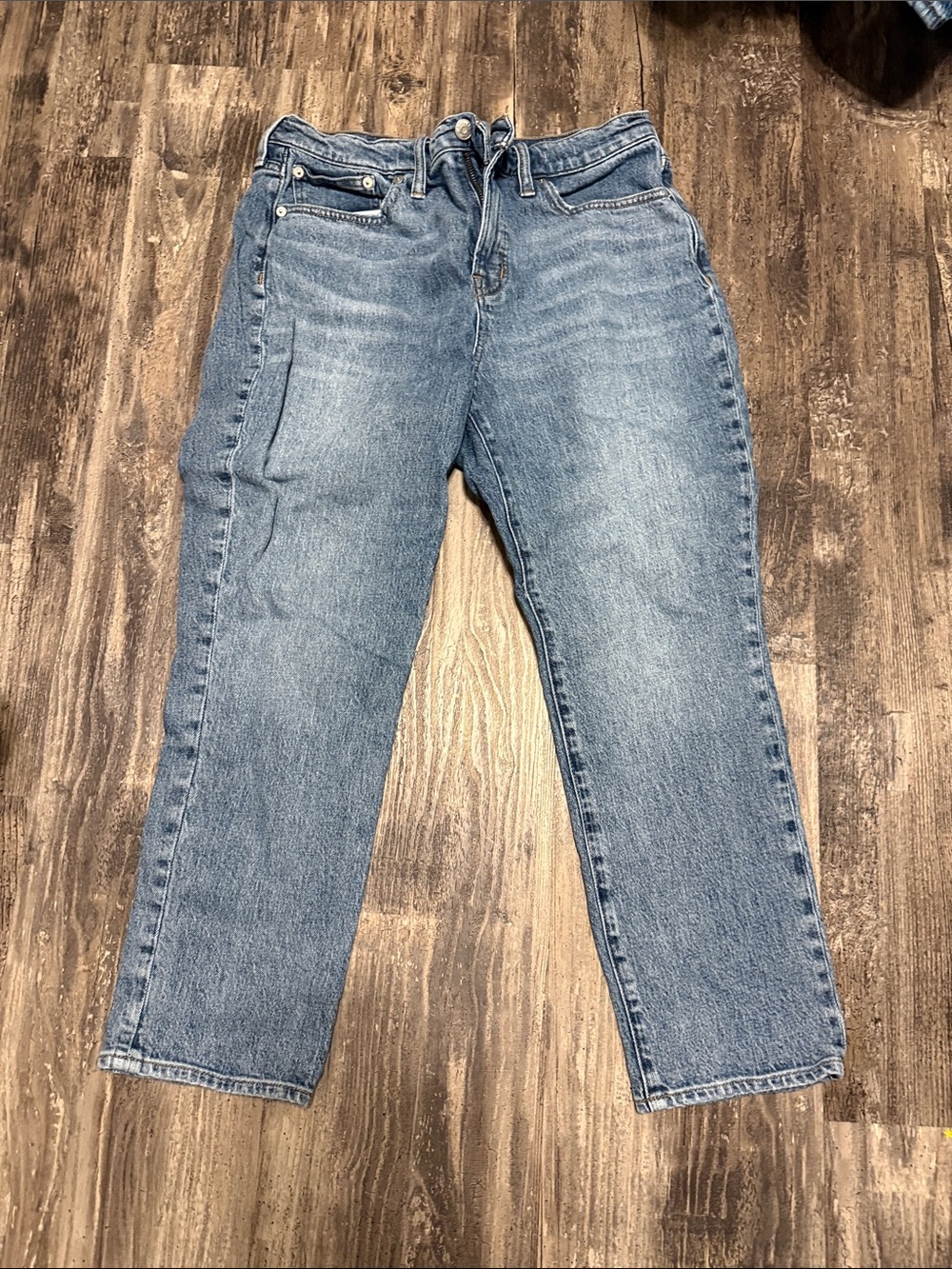 Madewell perfect vintage Jeans in Light Blue Denim